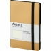 Книга записная Axent Partner Soft  12.5х19.5 см, 96 листов, точка, золотистая - №2