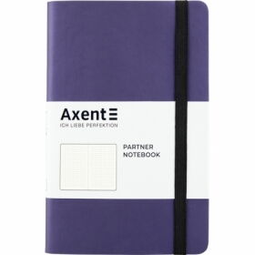 Книга записная Axent Partner Soft 12.5х19.5 см, 96 листов, точка, синяя