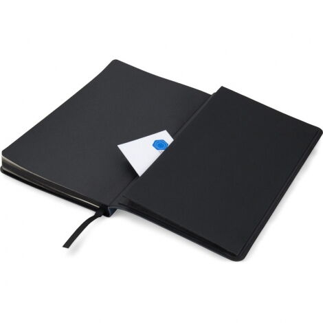 Книга записная Axent Partner Soft 12.5х19.5 см, 96  листов, клетка, серебряно-синяя - №6