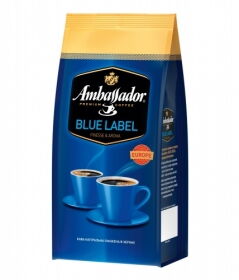 Кава в зернах Ambassador Blue Label, пакет 1000г*6 (PL)