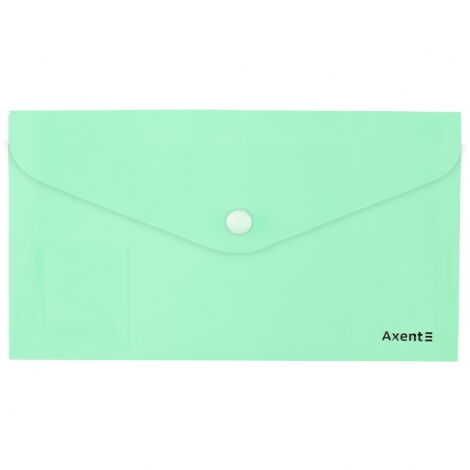Папка-конверт на кнопке Axent Pastelini DL, 180 мкм, неомята - №1