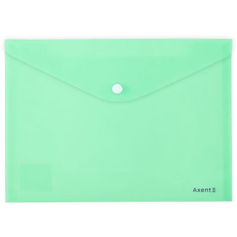 Папка-конверт на кнопке Axent Pastelini А5, 180 мкм, неомята - №1