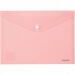 Папка-конверт на кнопке Axent Pastelini А5, 180 мкм, розовая - №1