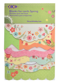 Заготовка для листівок "Spring" (18 шт.)