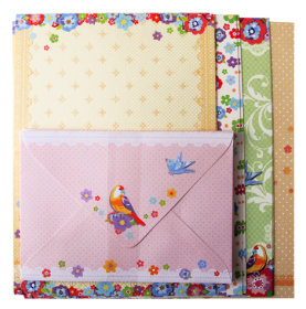 Заготовка для листівки з кольоровими конвертами "Flight", KIDS Line