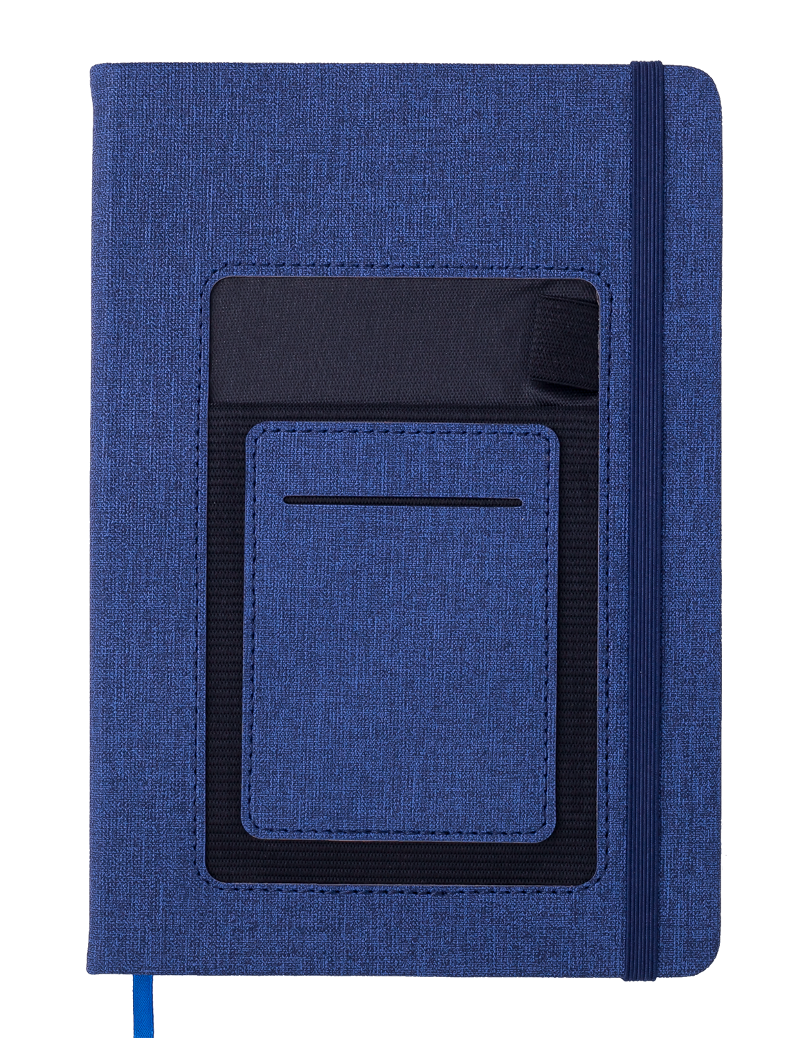 Блокнот деловой Buromax COMFORT А5, 96 листов,  линия, синий - №1