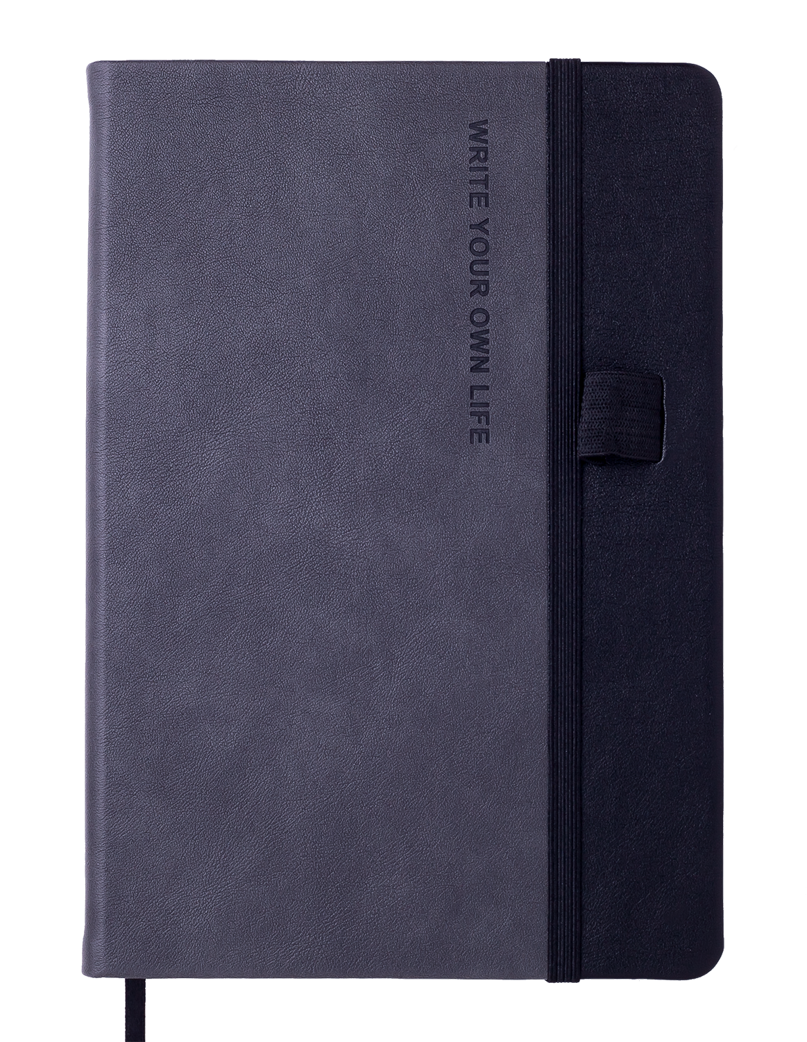 Блокнот деловой Buromax RECORD А5, 96 листов, нелинованный, серый - №1