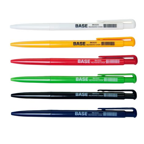 Ручка шариковая автоматическая JOBMAX BASE 0.7 мм, черная - №1