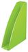 Лоток для бумаг вертикальный Leitz WOW пластиковый, зеленый металлик - №1