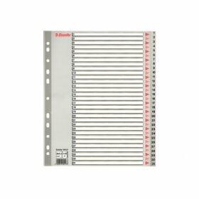 Розділювачі сторінок пластикові Esselte, РР, А4, цифрові 1-31 maxi, арт. 100127