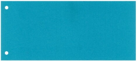 Разделитель-закладка Esselte 10.5х24 см, картон, синий, 100 шт - №1