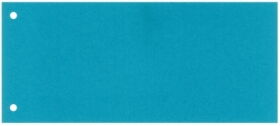 Разделитель-закладка Esselte 10.5х24 см, картон, синий, 100 шт