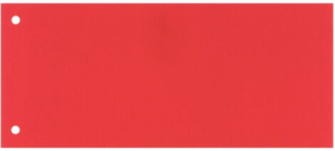Разделитель-закладка Esselte 10.5х24 см, картон, красный, 100 шт - №1