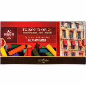 Крейда-пастель TOISON d'or, 1/2, 24 кол.