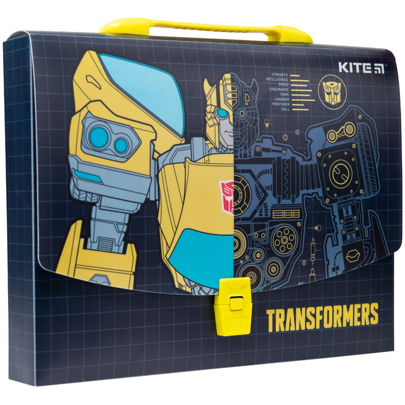 Пластиковый портфель KITE Transformers А4, 1 отделение - №3