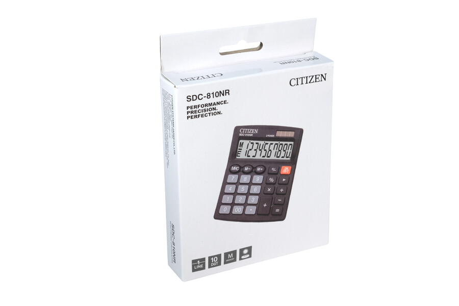 Калькулятор Citizen SDC-810NR, 10 розрядов - №2
