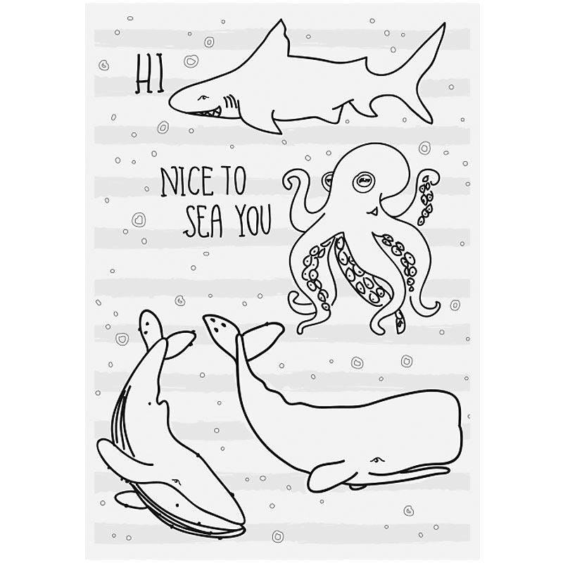Альбом для рисования Brunnen Happy Ocean А4, 100 листов - №2
