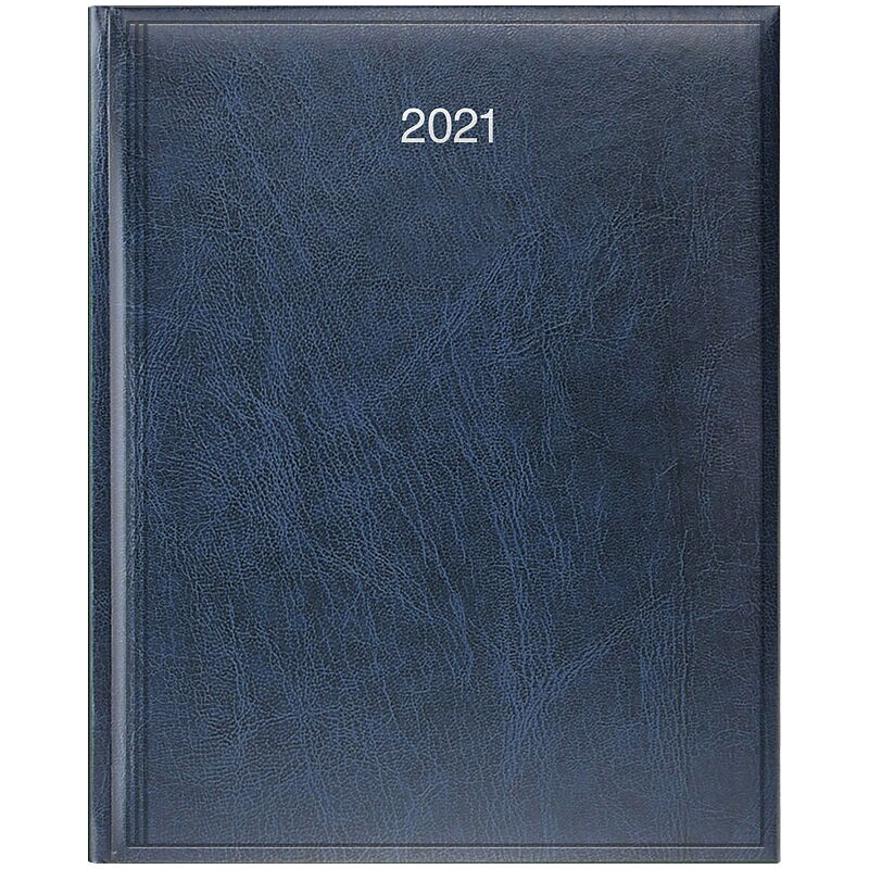 Еженедельник датированный 2021 Brunnen Бюро Miradur, синий - №1