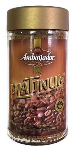 Кофе растворимый Ambassador Platinum 95 г - №1