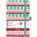 Еженедельник недатированный Brunnen Смарт Графо А5, Mint&Pink BBH - №4