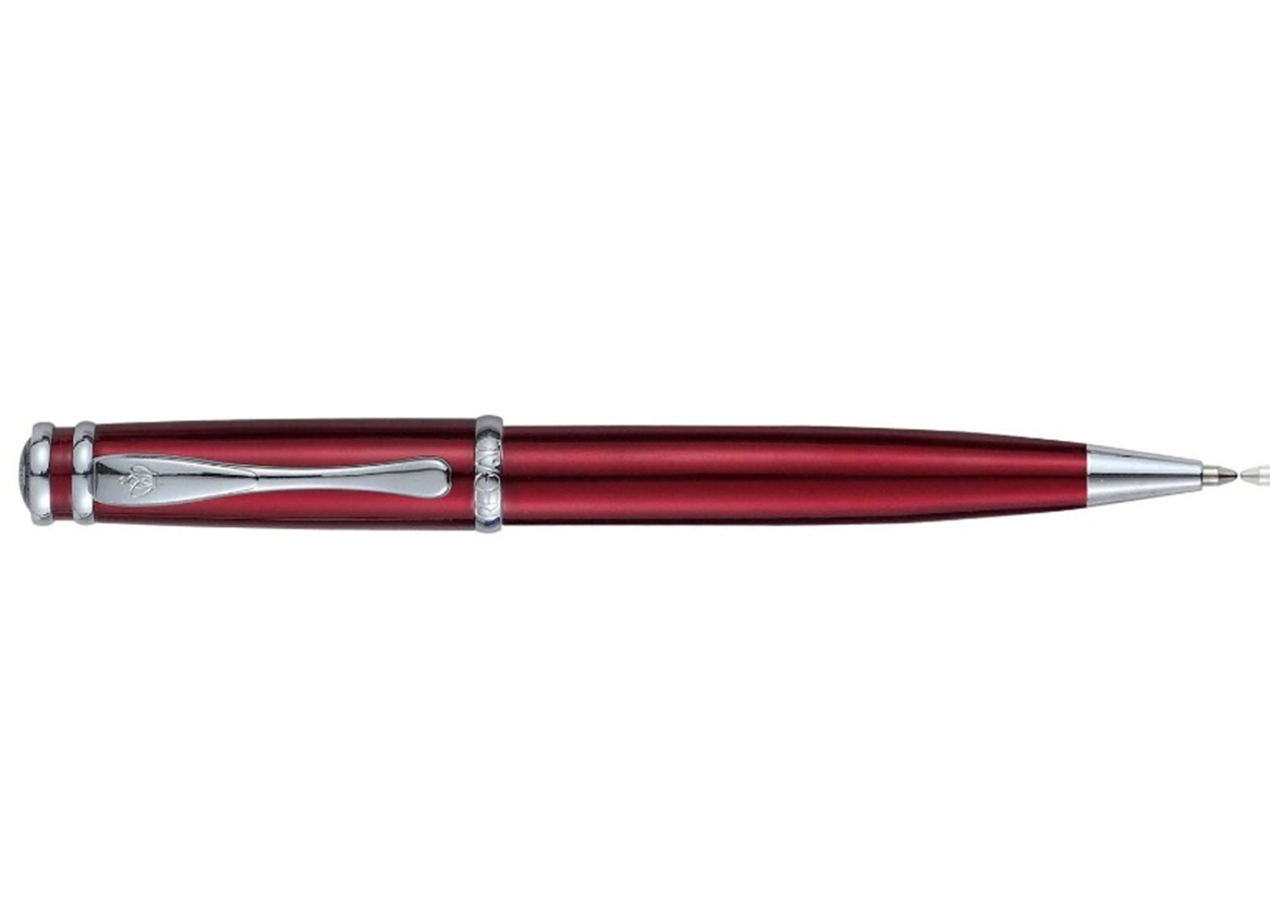 Ручка шариковая автоматическая REGAL в пластиковом футляре 1 мм, синий - №1