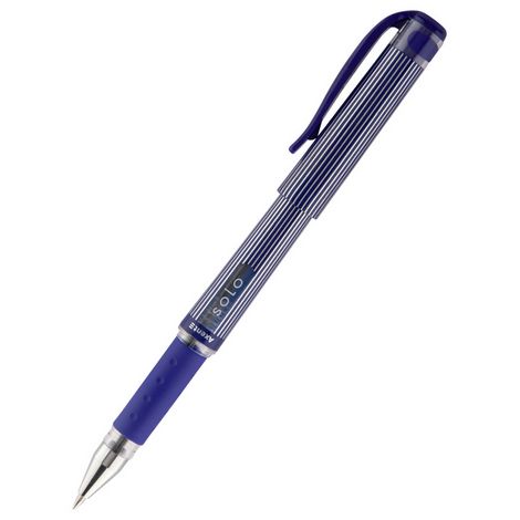 Ручка шариковая Axent Solo 0.5 мм, синий, 4 шт - №1