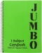 Блокнот MINTRA Jumbo A4, 90 листов, клетка, темно-зеленый - №1