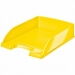 Лоток для бумаг горизонтальный Leitz WOW пластиковый, желтый - №1