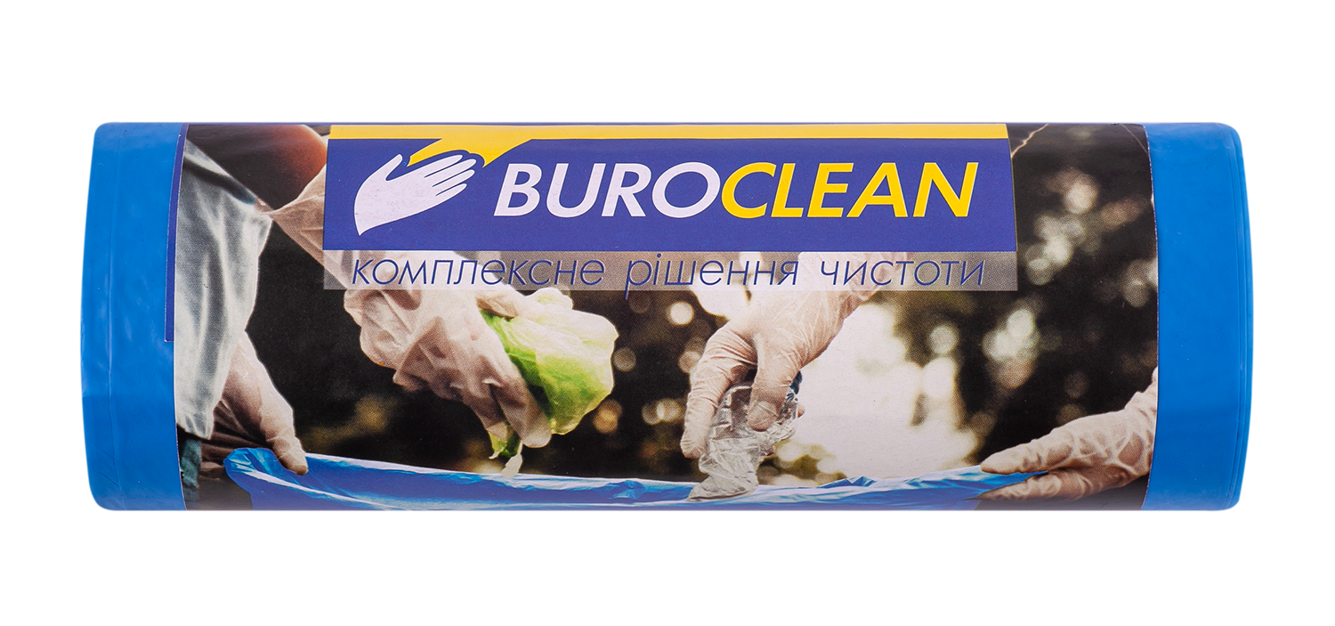 Пакеты для мусора BuroClean EuroStandart прочные 120 л, 10 шт - №1