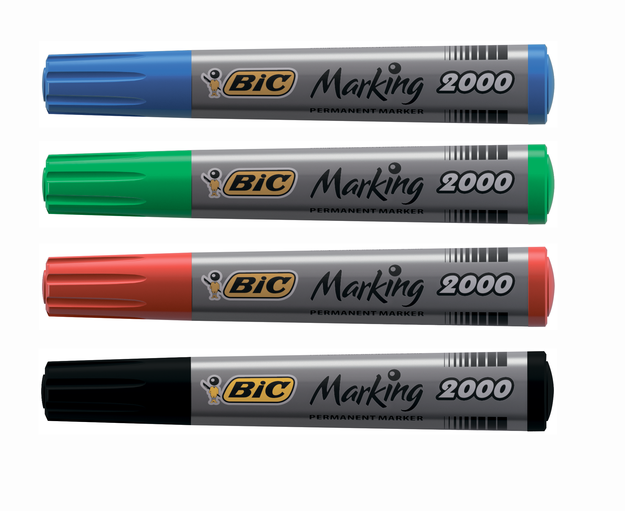 Набор маркеров перманентных BIC,  1.7 мм, 4 цвета - №1