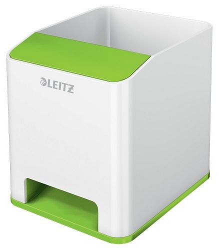 Подставка для ручек и смартфона с функцией усиления звука Leitz WOW, зеленая - №2