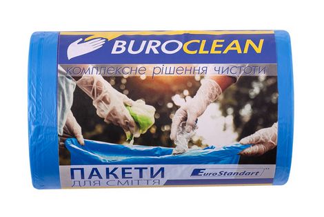 Пакеты для мусора BuroClean EuroStandart прочные 35 л, 100 шт - №1