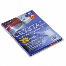 Плівка для ламінування ANTISTATIC матова 80 мкм, А4, 100 шт