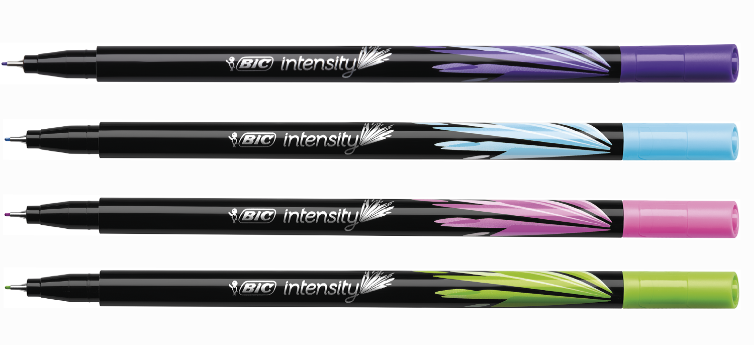 Фломастер BIC Intensity Fun, 4 шт в блистере - №1