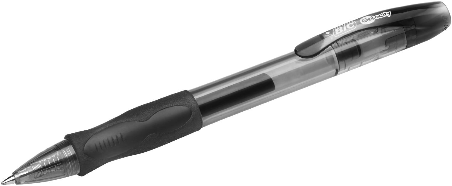 Набор ручек шариковых автоматических BIC Gel-Ocity Original 0.4 мм, черный, 2 шт - №2