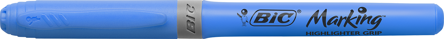 Маркер текстовый Centropen"Grip" bc811931, 1.6-3.5 мм, синий