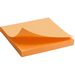 Блок бумаги для заметок Axent 75x75 мм, склеенный, неоновый оранжевый - №1