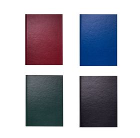 Книга канцелярська, А4, 192 аркуша, лінія, картонна обкладинка обклеєна бумвинилом