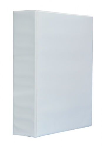Папка Панорама на кольцах Panta Plast А4, 70 мм, 4D, PVC, белый - №1