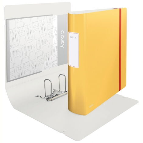 Папка-регистратор Leitz Active Cosy 180° А4, 82 мм, желтый - №1