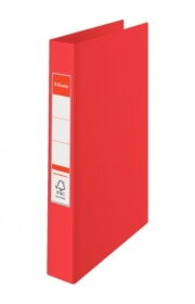 Папка на кільцях Esselte Standard А4, 42 мм, 4R, PP, червона