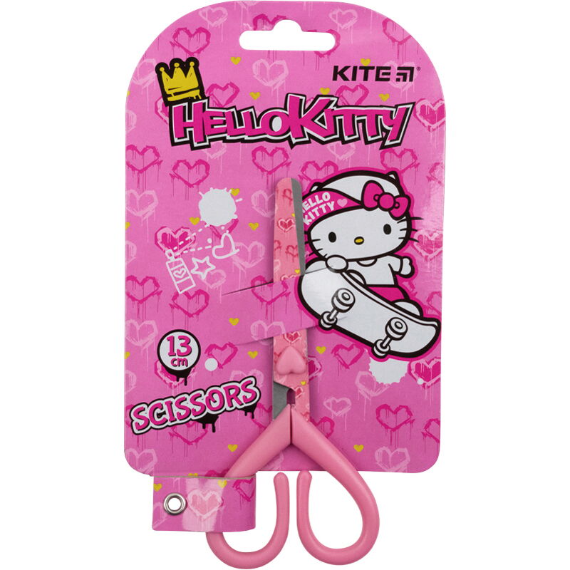 Ножницы детские KITE 13 см, розовые - №1