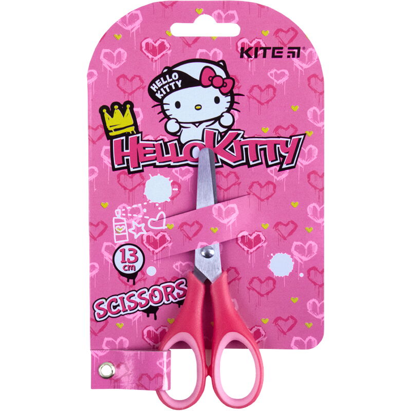 Ножницы детские KITE 13 см, розовые - №1