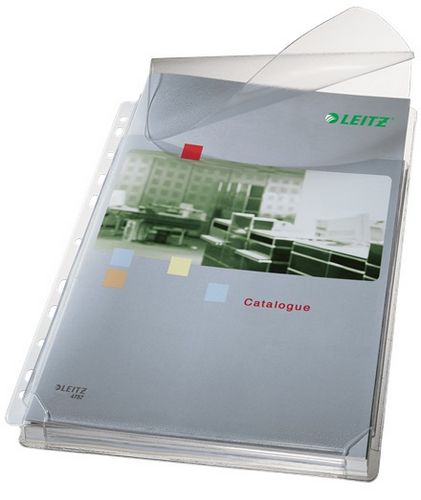 Файл для документов Leitz Premium расширяющийся с клапаном А4, 170 мкм, 5 шт - №1