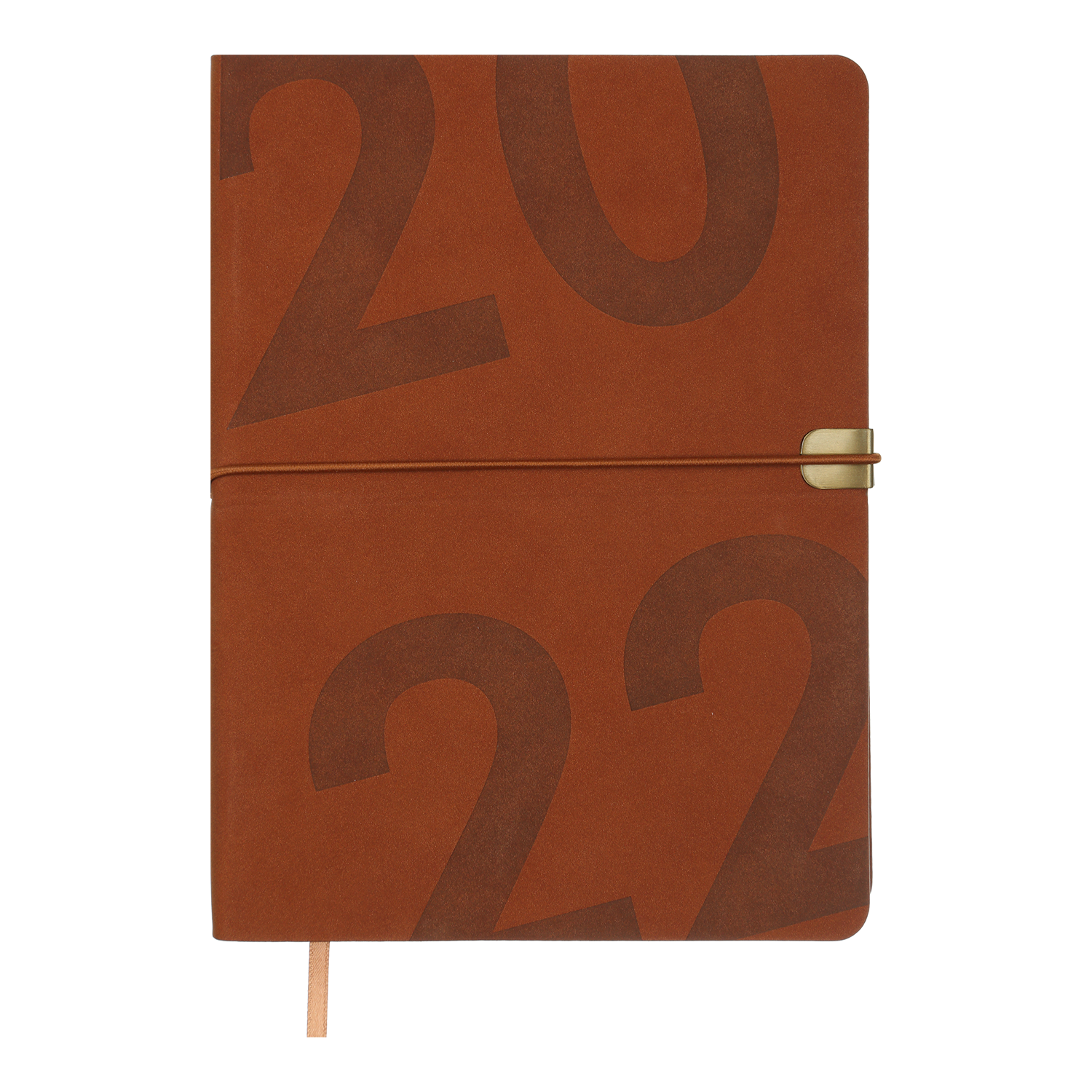 Ежедневник датированный 2022 Buromax BEST, светло-коричневый - №1