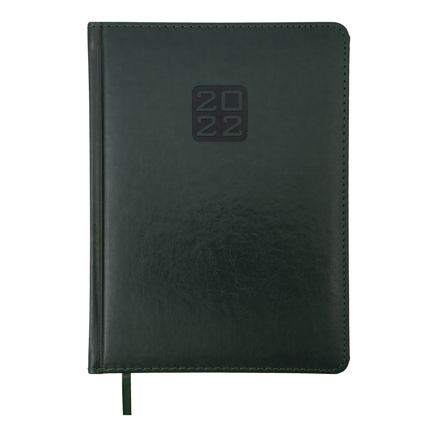 Ежедневник датированный 2022 Buromax BRAVO (Soft), зеленый