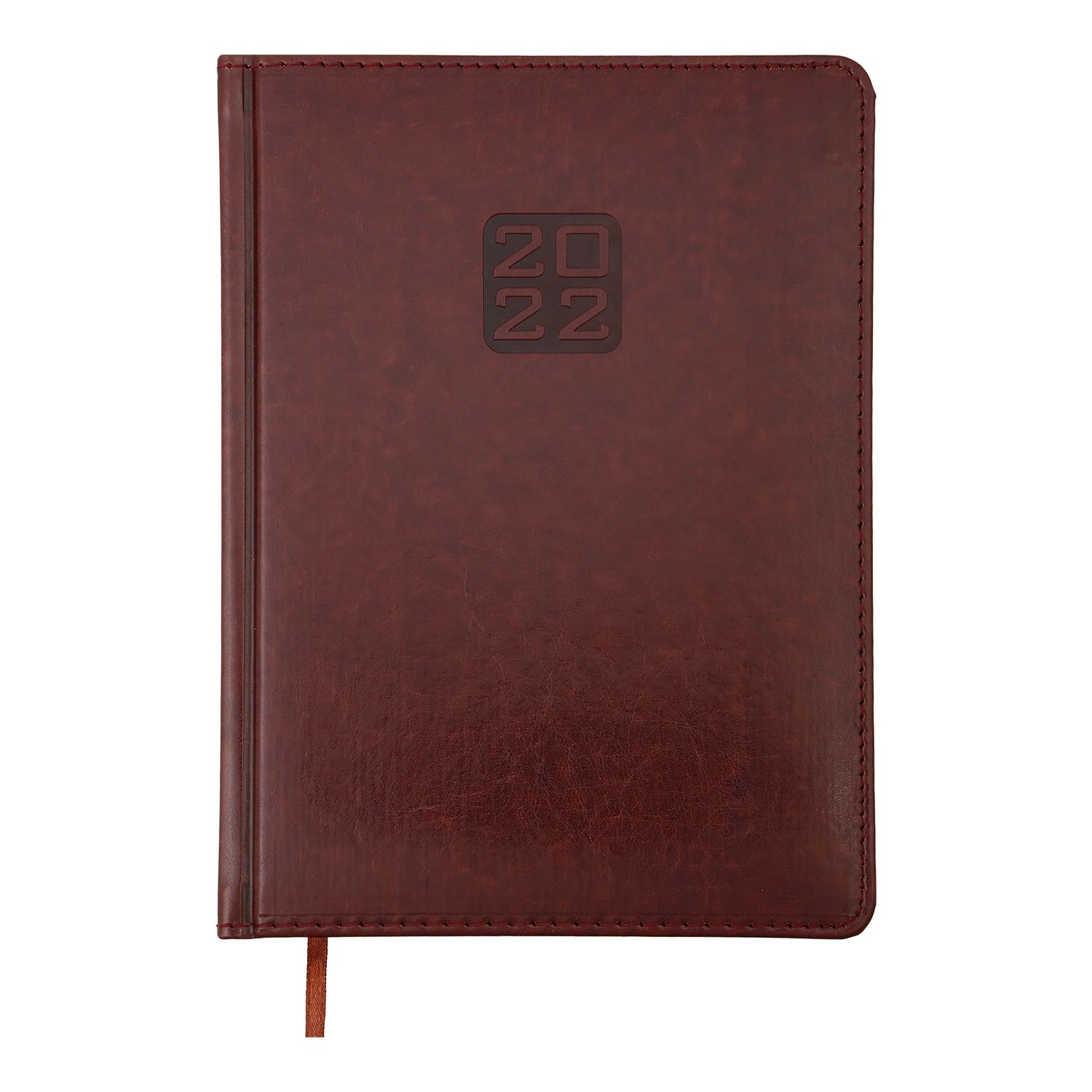 Ежедневник датированный 2022 Buromax BRAVO (Soft), коричневый