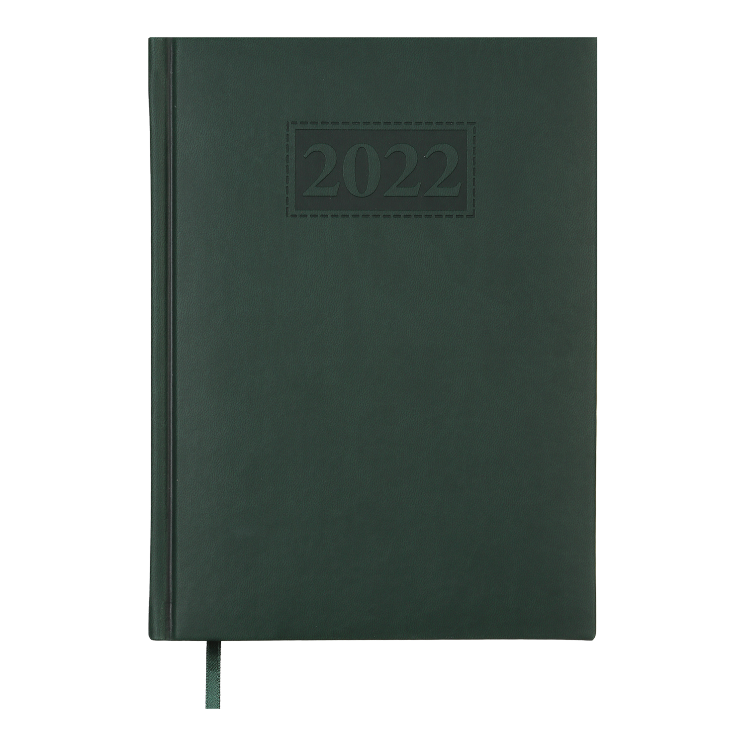 Ежедневник датированный 2022 Buromax GENTLE, зеленый