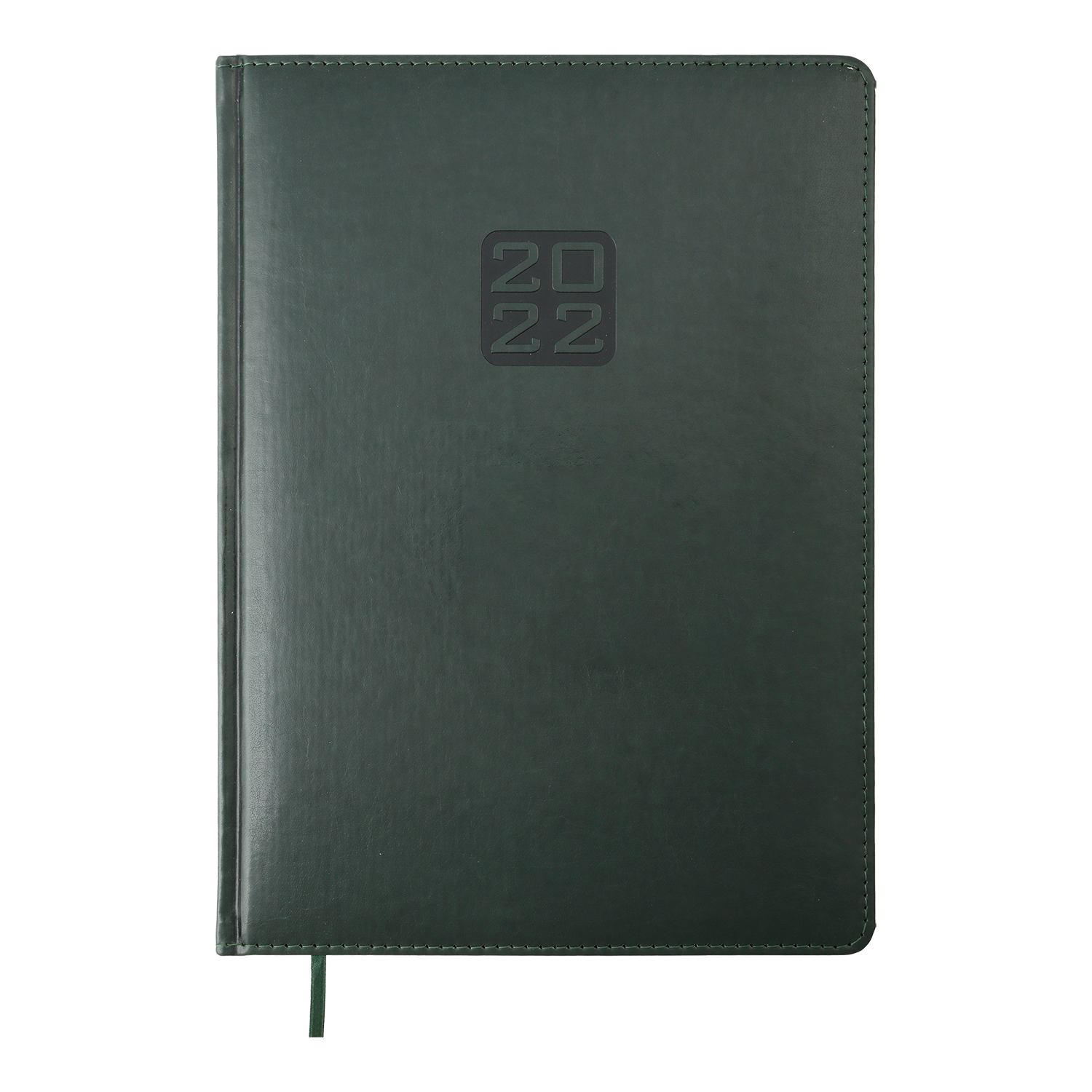 Ежедневник датированный 2022 Buromax BRAVO (Soft), зеленый