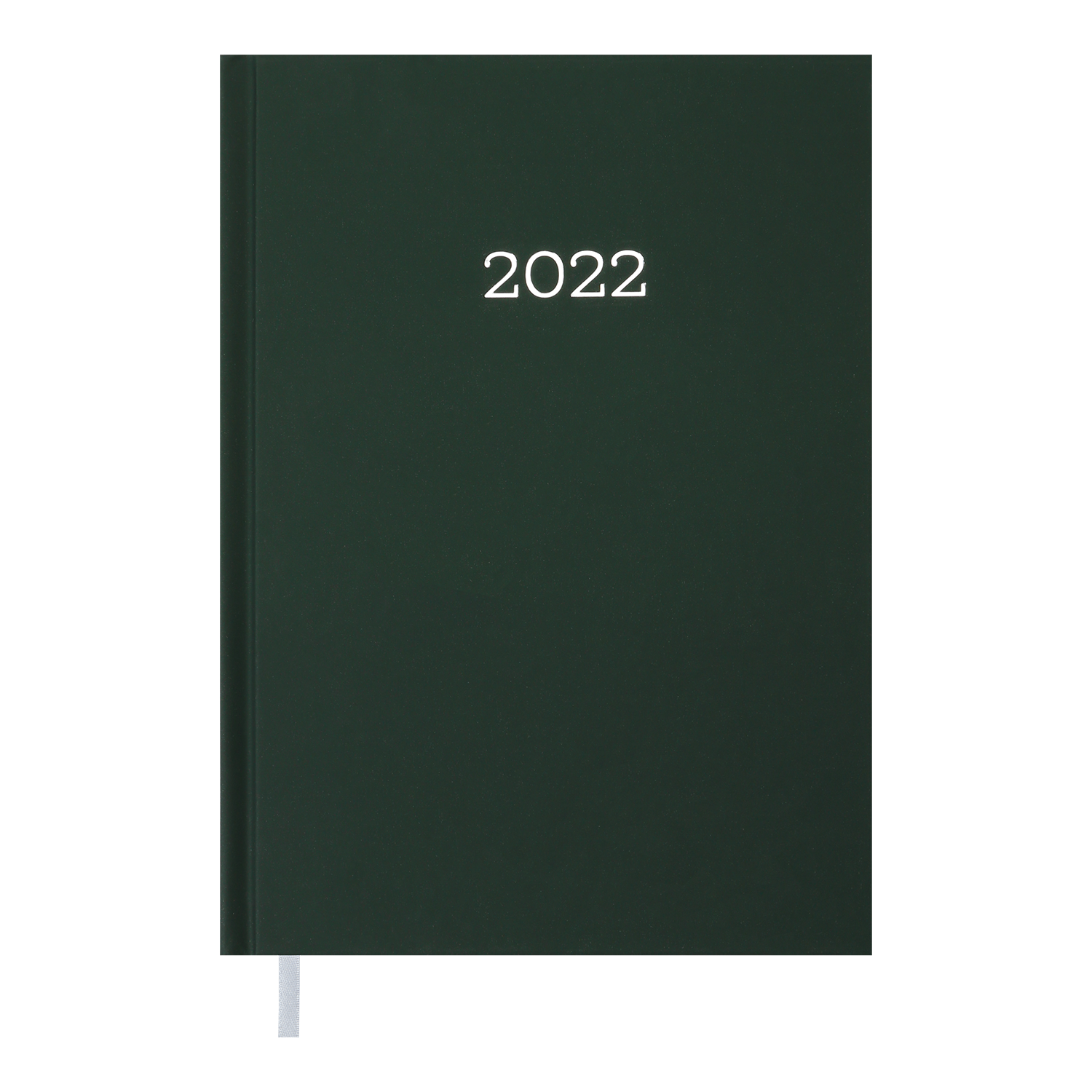 Ежедневник датированный 2022 Buromax MONOCHROME, зеленый